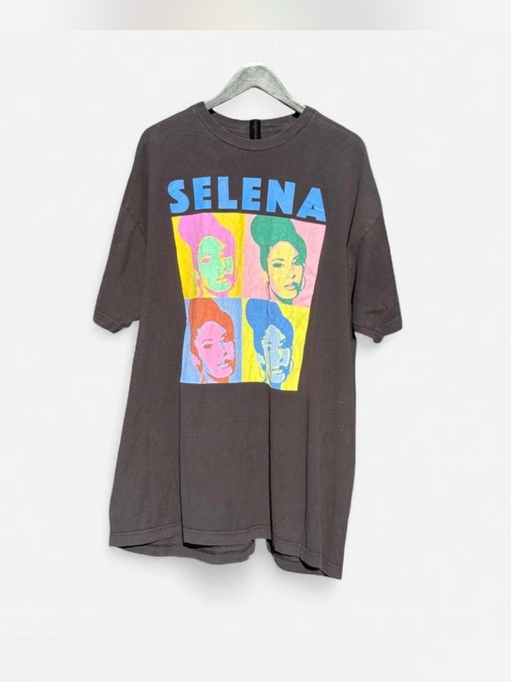 Selena Colorful Pop Art Tee Unisex XXL